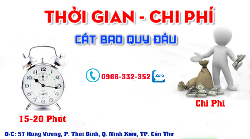 Chi phí điều trị dài bao quy đầu